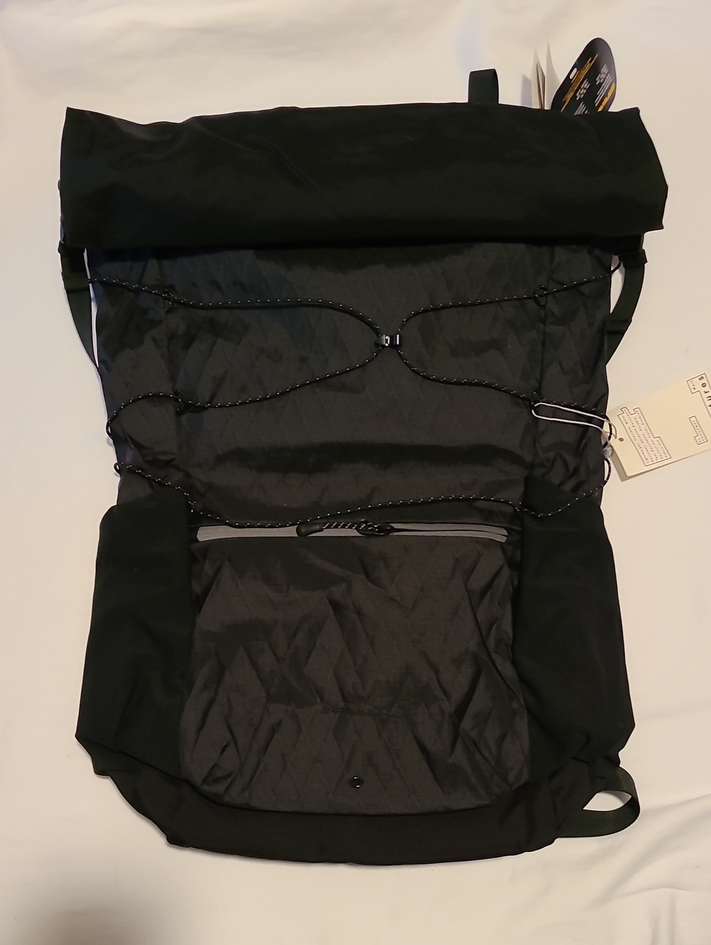 Doughnut Treck Collection Black Wanderlust Large Cordura Fabric